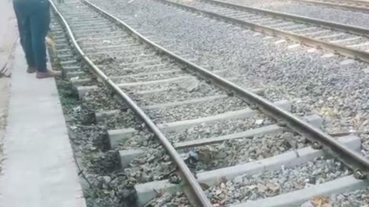 लखनऊ में ट्रेन गुजरते ही पटरियां पिघलीं, बड़ा हादसा टला
