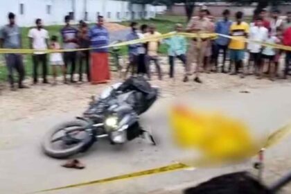 हत्या कर शव को बाइक से ठिकाने लगाने ले जा रहे थे हत्यारे, हादसे ने खोली पोल