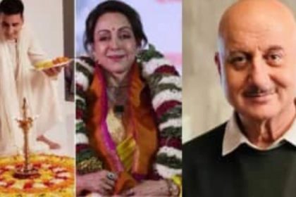 अयोध्या में राम मंदिर के निर्माण में भारतीय अभिनेताओं और मशहूर हस्तियों का उदार योगदान