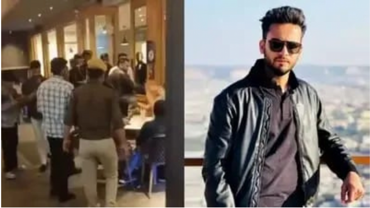 Elvish yadav ने जयपुर कैफे में एक आदमी को थप्पड़ मारा