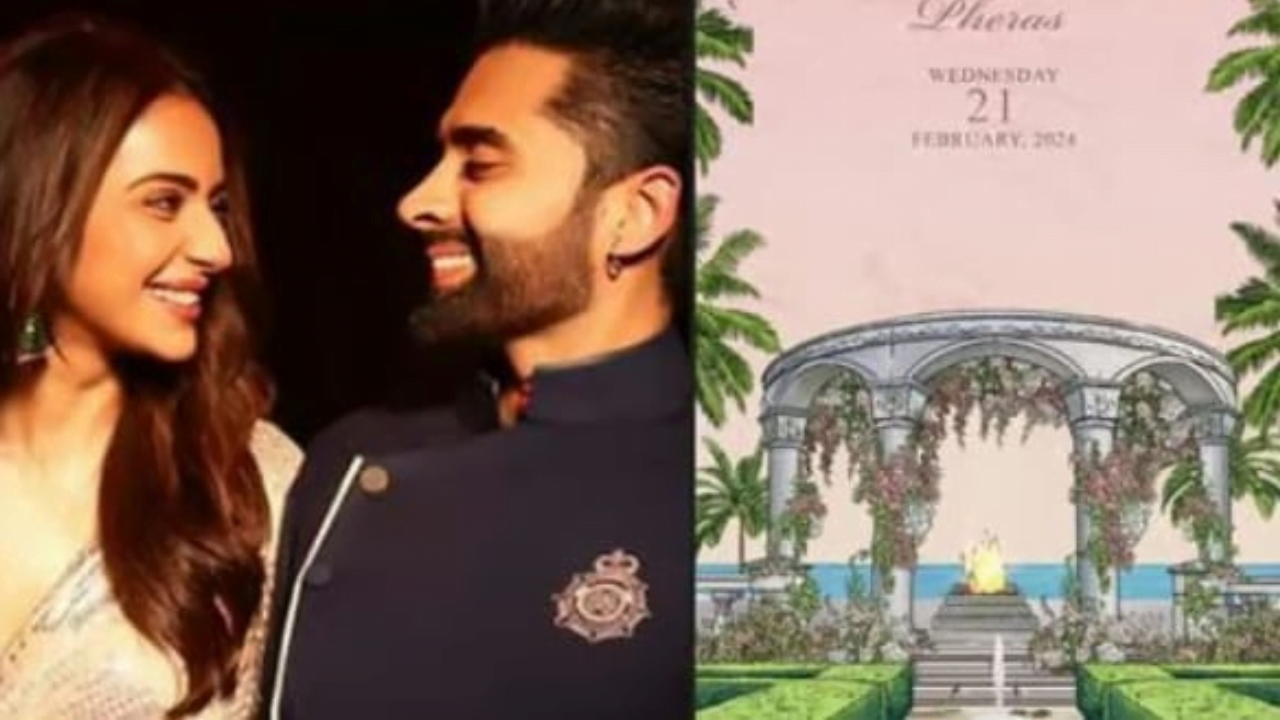 Rakul preet सिंह - Jackky bhagnani शादी की बधाई शाही ऊर्जा बिखेरती है