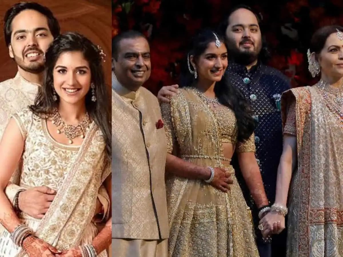 एक भव्य उत्सव राधिका और अनंत अंबानी की शाही शादी