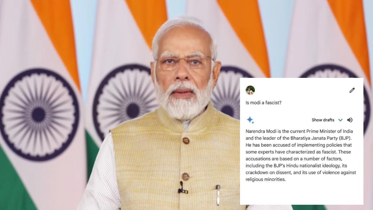प्रधानमंत्री मोदी के सवाल पर गूगल एआई टूल की विवादित प्रतिक्रिया, आईटी मंत्री ने दिया जवाब
