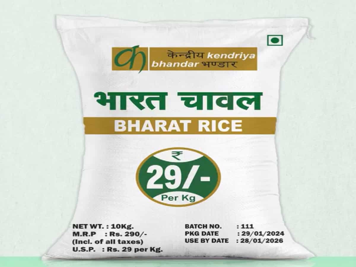 भारत चावल का शुभारंभः अब मिलेगी सिर्फ 29 रुपए में चावल