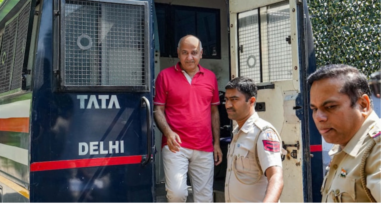 मनीष सिसोदिया को जेल में हफ्ते में एक बार बीमार पत्नी से मिलने की मिली इजाजत
