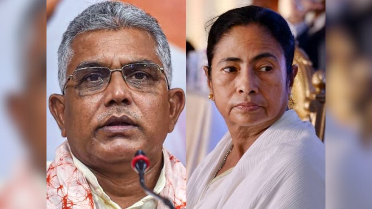 BJP leader Dilip Ghosh has given a controversial statement on CM Mamata Banerjee.