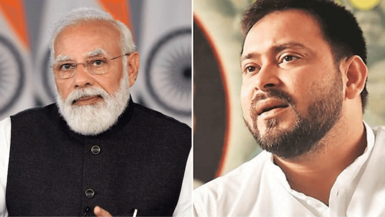 तेजस्वी यादव का पीएम मोदी के 'फैमिली मैन' वाले बयान पर पलटवार